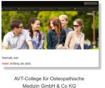 AVT-College für Osteopathische Medizin GmbH & Co KG