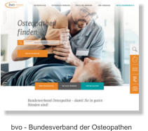 bvo - Bundesverband der Osteopathen