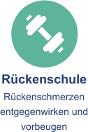 Rückenschule Rückenschmerzen entgegenwirken und vorbeugen