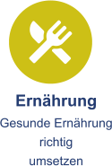 Ernährung Gesunde Ernährung richtig umsetzen