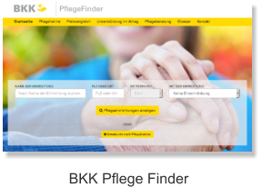 BKK Pflege Finder