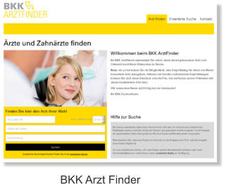 BKK Arzt Finder