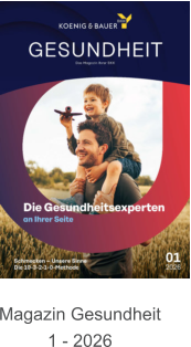 Magazin Gesundheit 1 - 2026