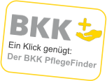 Ein Klick genügt: Der BKK PflegeFinder